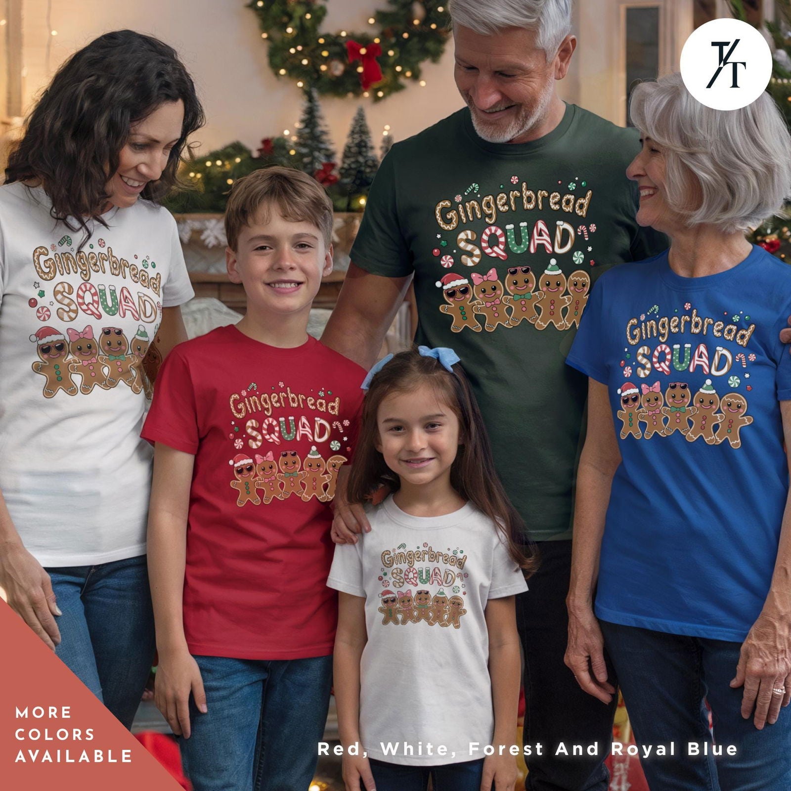 Family Matching Christmas Sweatshirt Womens Christmas Sweater Xmas Crewneck Pullover Xmas Tree Holiday Sweaters Kids Youth Toddler - Trendy/Timeless Studio