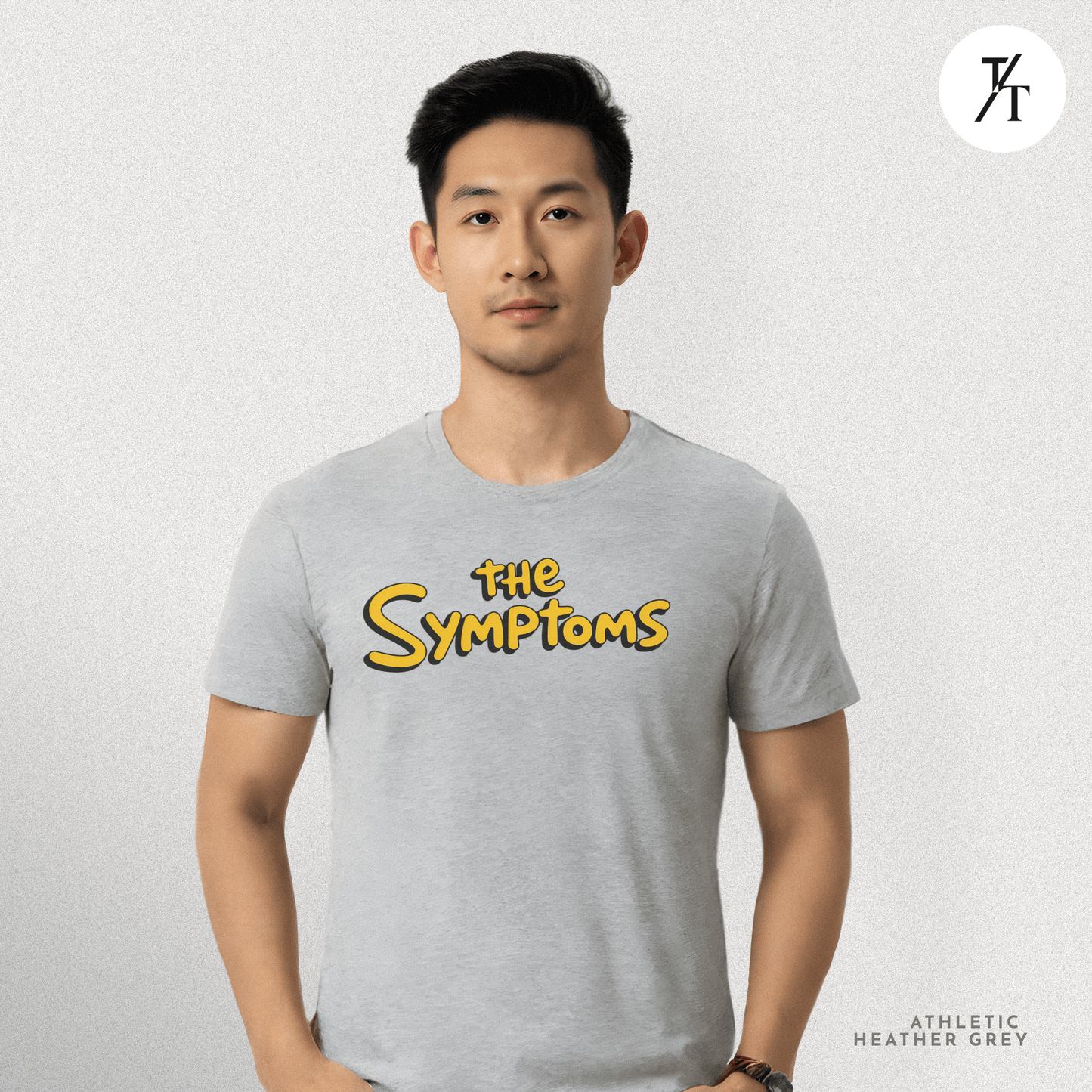 "The Symptoms" Tee – Parody Pop Culture Funny Mental Health Graphic T-Shirt