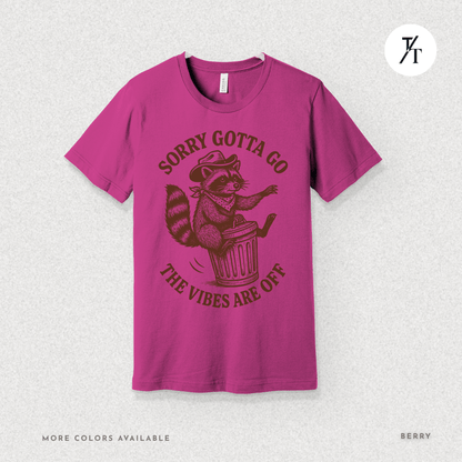 Raccoon Retreat: Cowboy Trash Panda, Retro Brown Cartoon- Graphic T-shirt