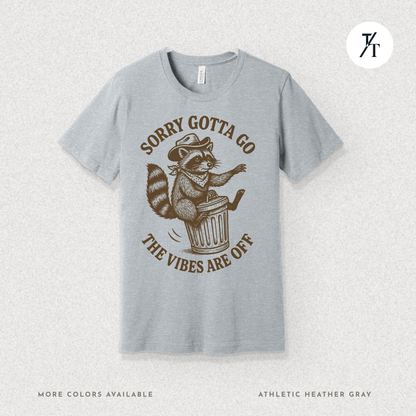 Raccoon Retreat: Cowboy Trash Panda, Retro Brown Cartoon- Graphic T-shirt