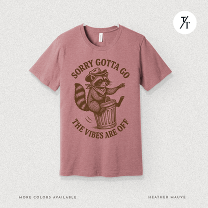 Raccoon Retreat: Cowboy Trash Panda, Retro Brown Cartoon- Graphic T-shirt