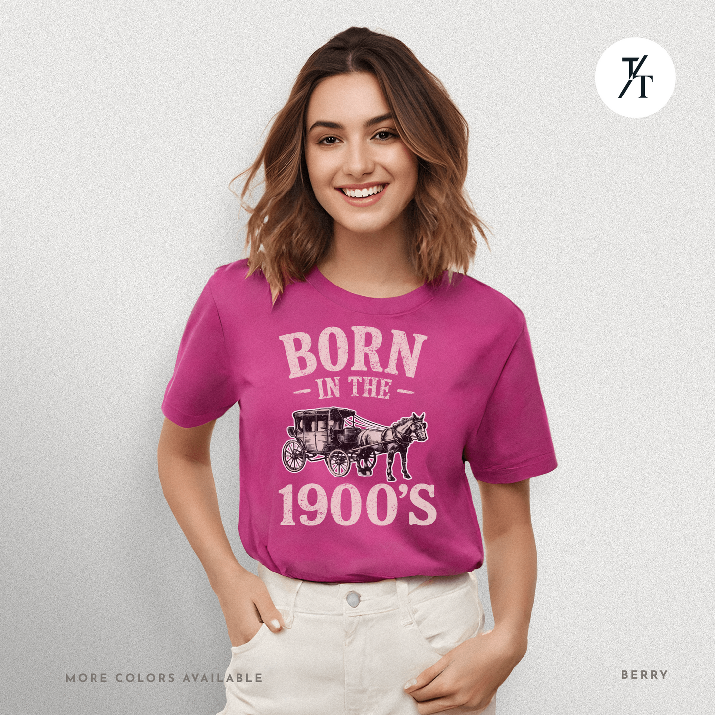 Born In The 1900s Shirt | Funny Nostalgia Tee