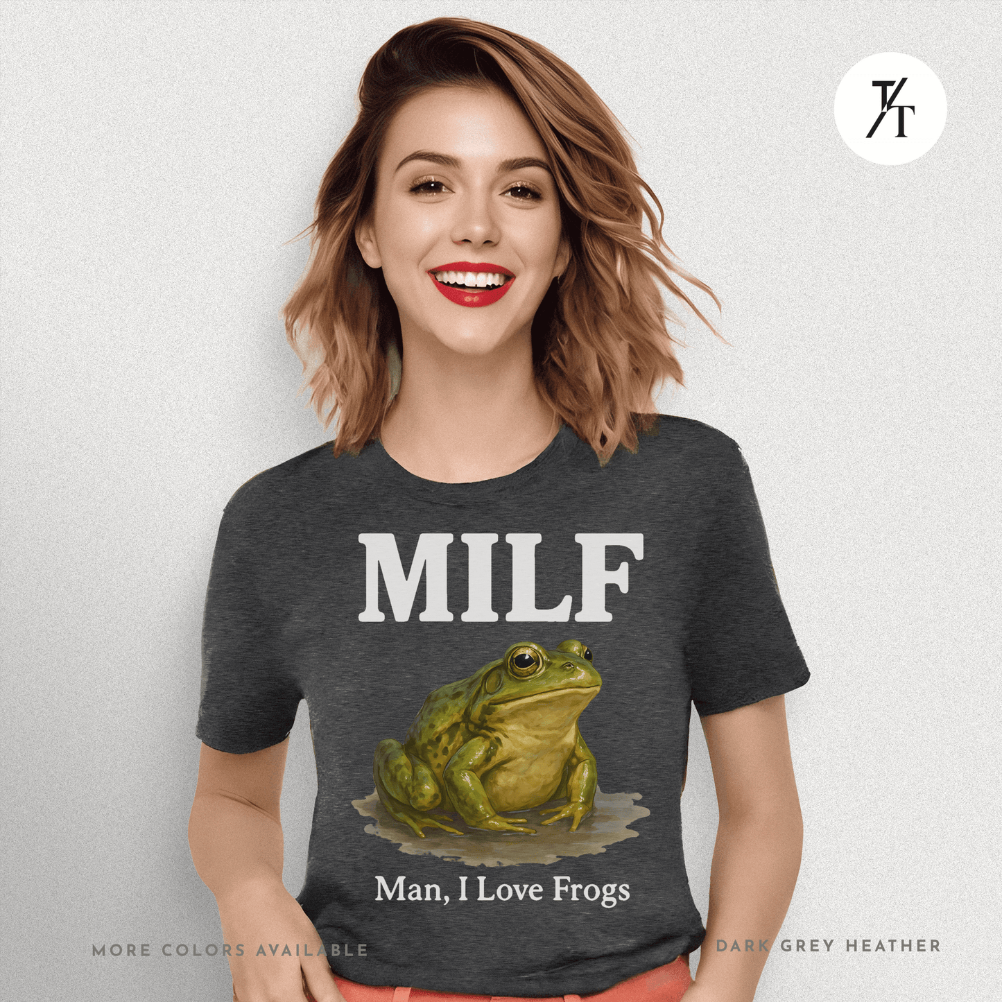 MILF – Man I Love Frogs T-Shirt | Funny Frog Graphic Tee