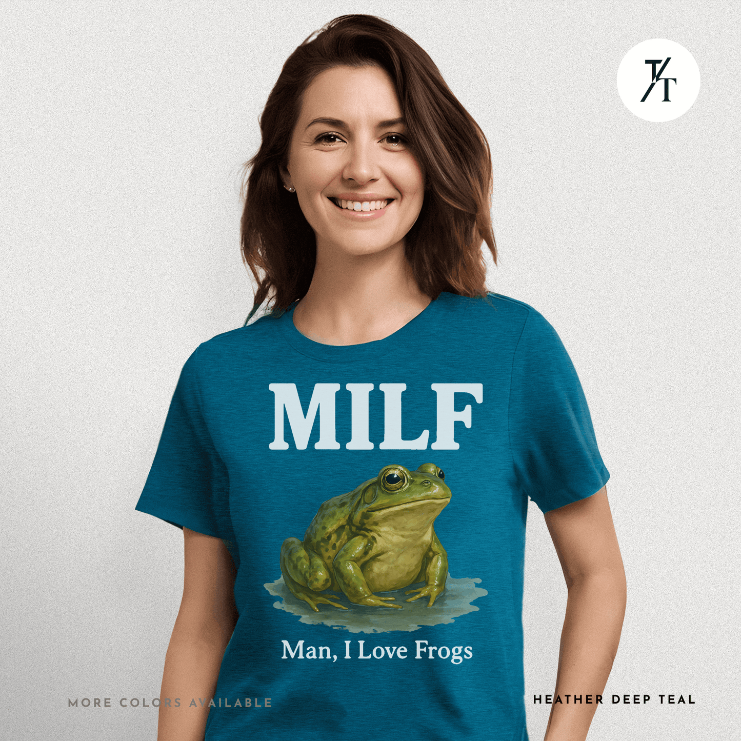 MILF – Man I Love Frogs T-Shirt | Funny Frog Graphic Tee