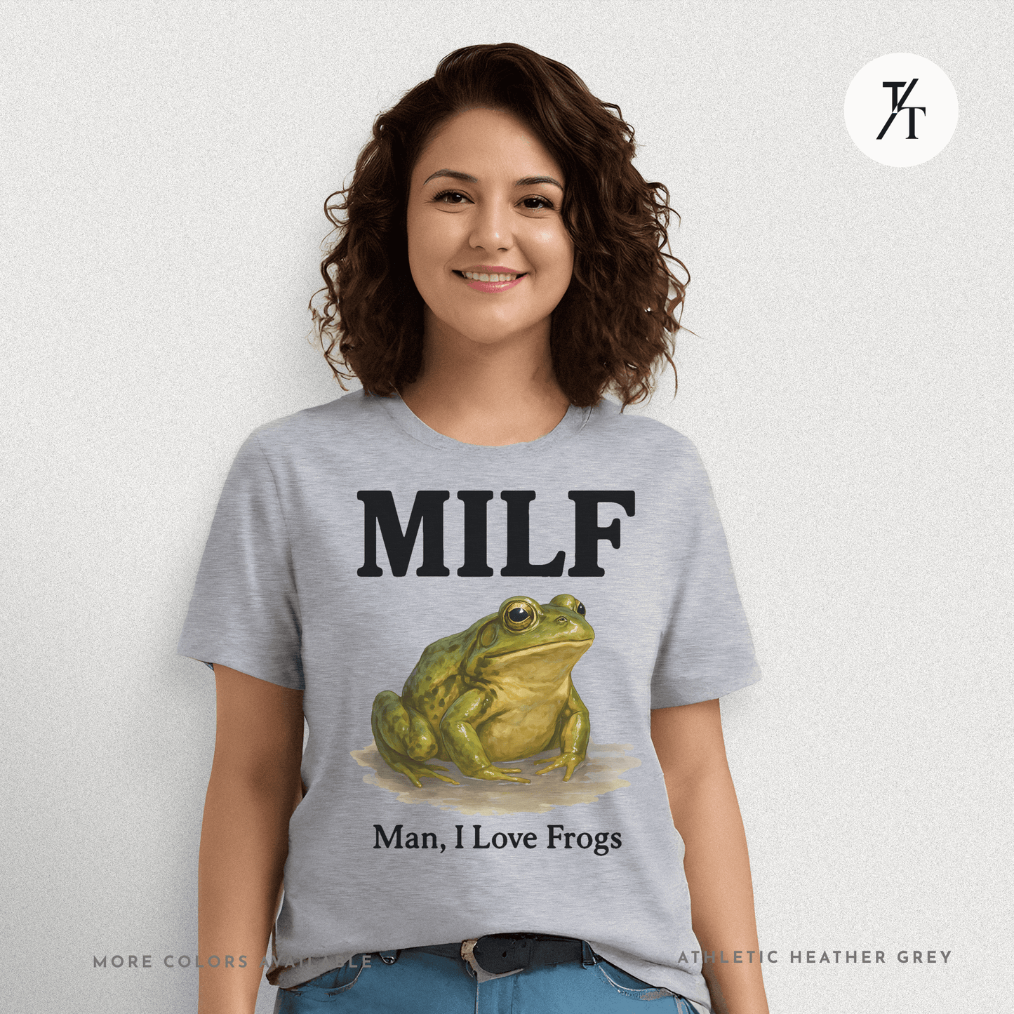 MILF – Man I Love Frogs T-Shirt | Funny Frog Graphic Tee