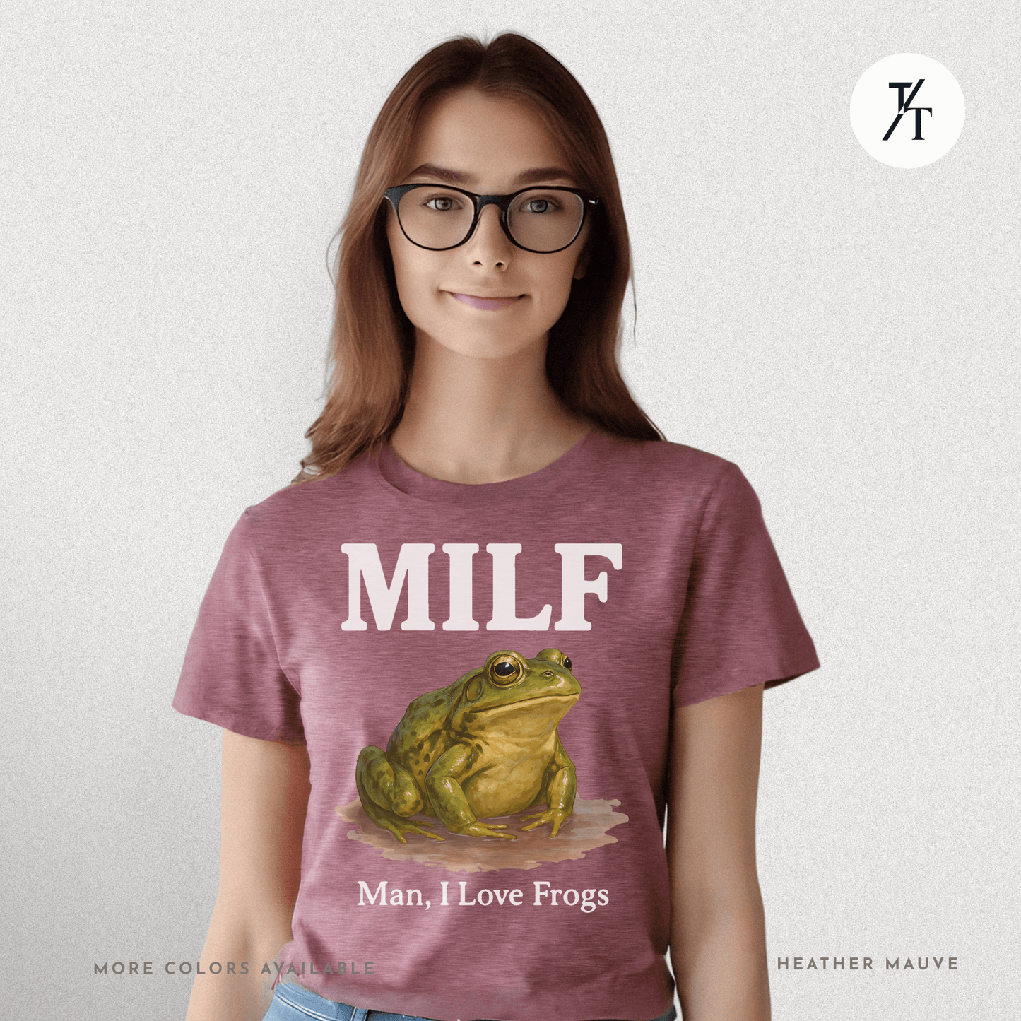 MILF – Man I Love Frogs T-Shirt | Funny Frog Graphic Tee