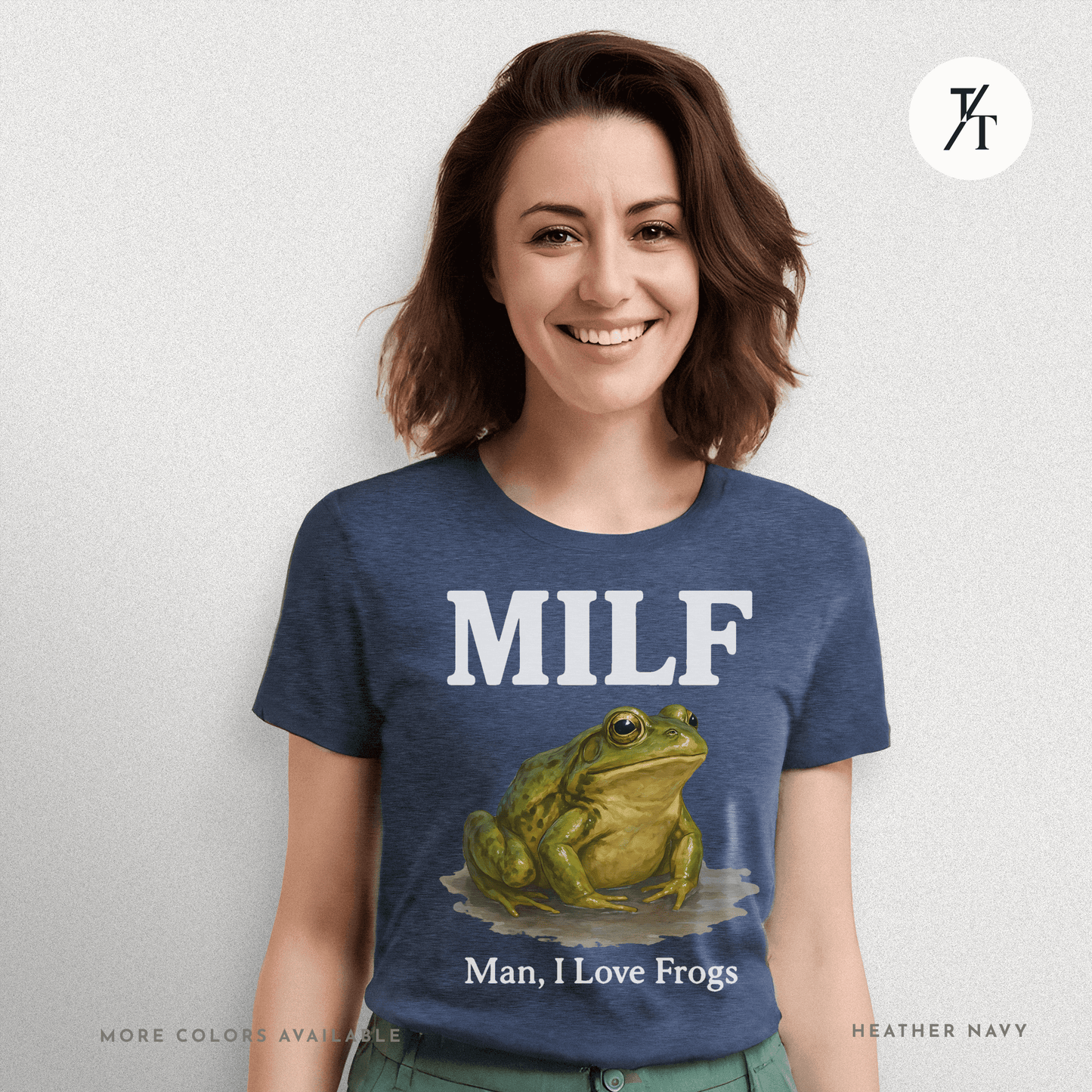 MILF – Man I Love Frogs T-Shirt | Funny Frog Graphic Tee