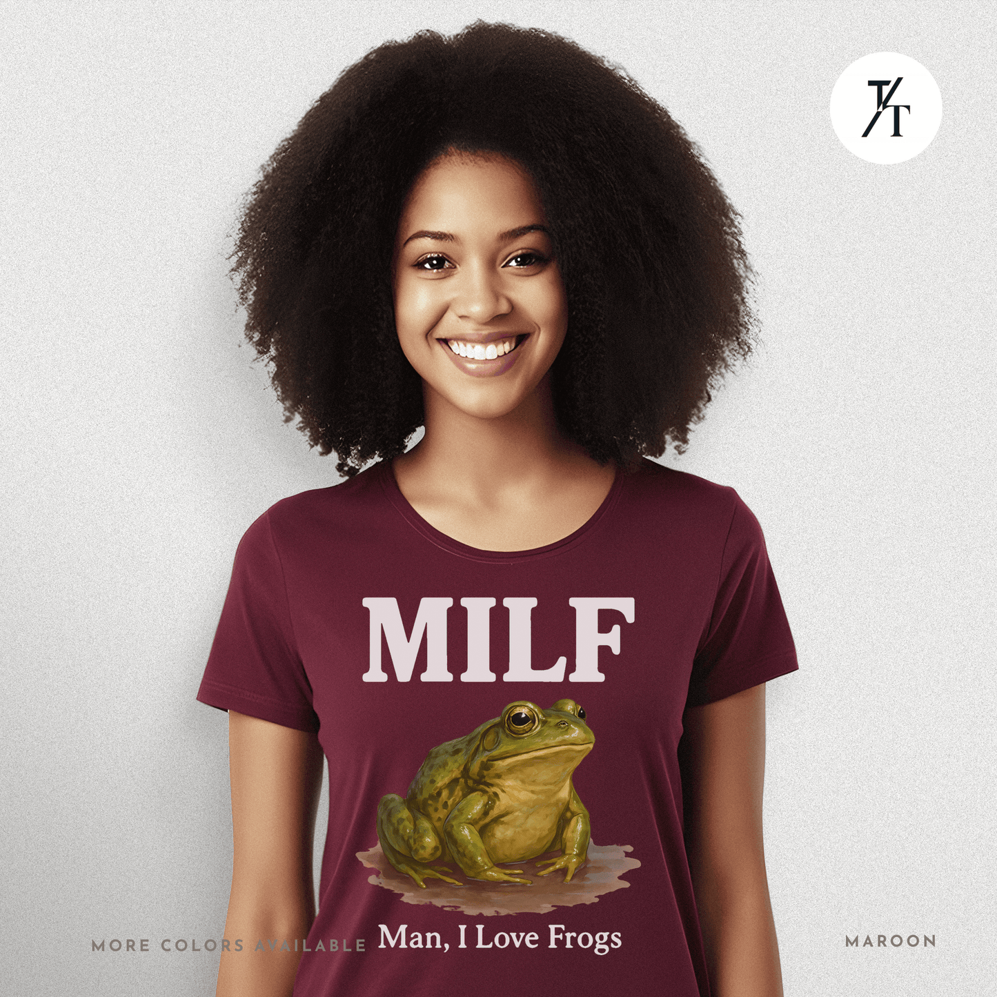 MILF – Man I Love Frogs T-Shirt | Funny Frog Graphic Tee