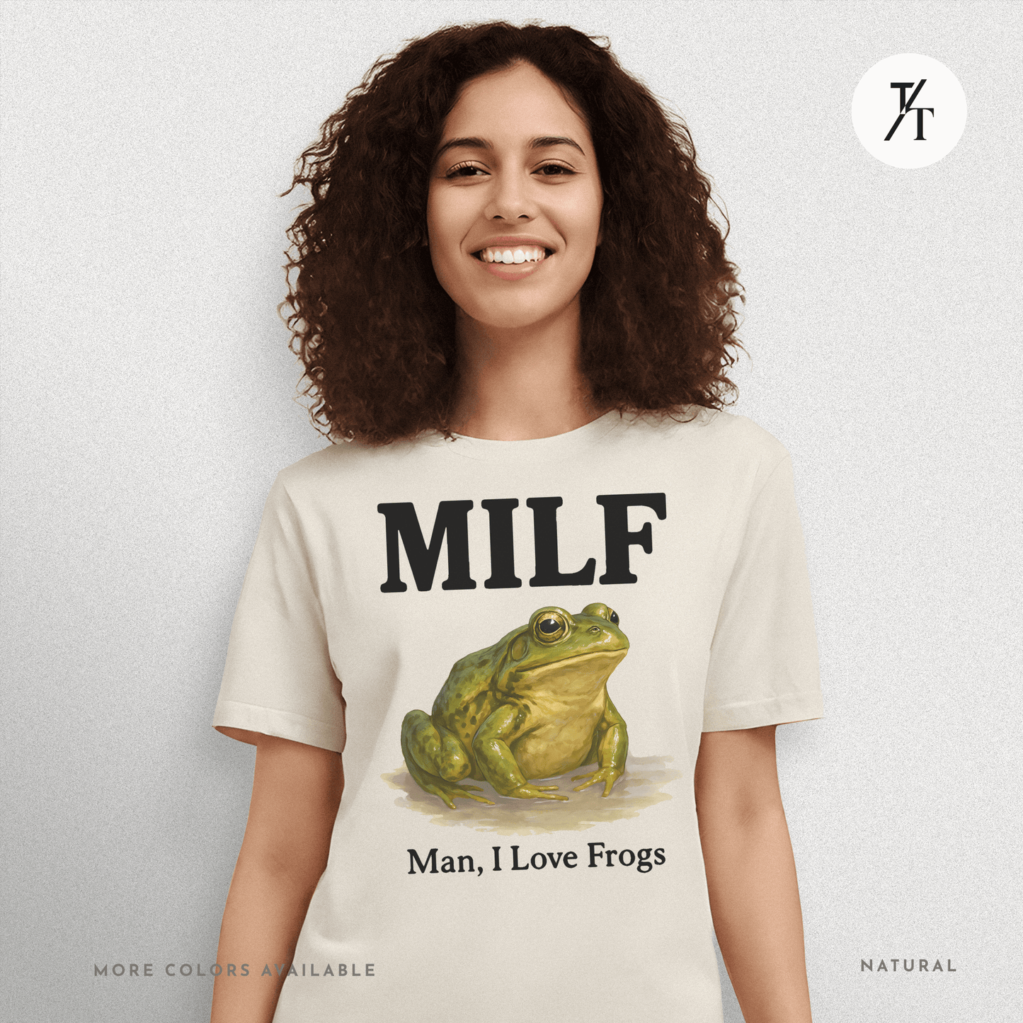 MILF – Man I Love Frogs T-Shirt | Funny Frog Graphic Tee