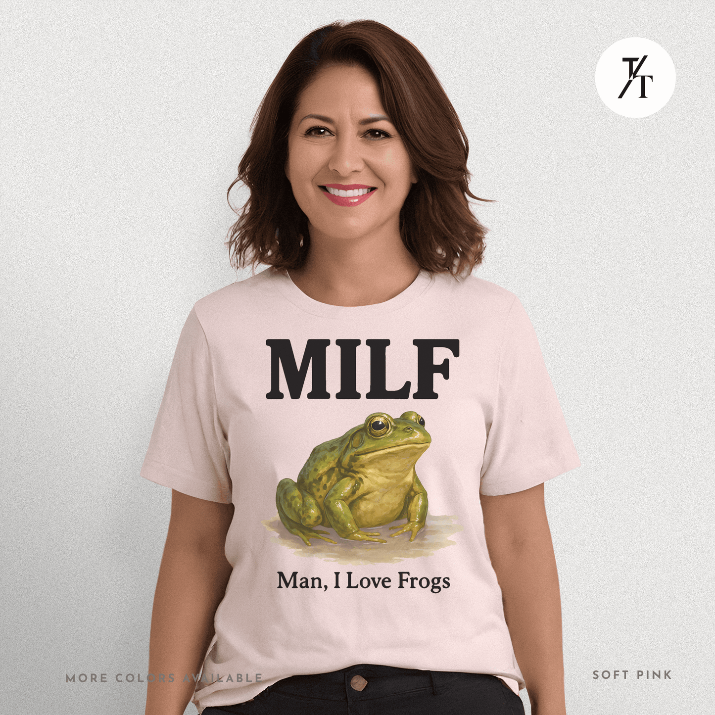 MILF – Man I Love Frogs T-Shirt | Funny Frog Graphic Tee