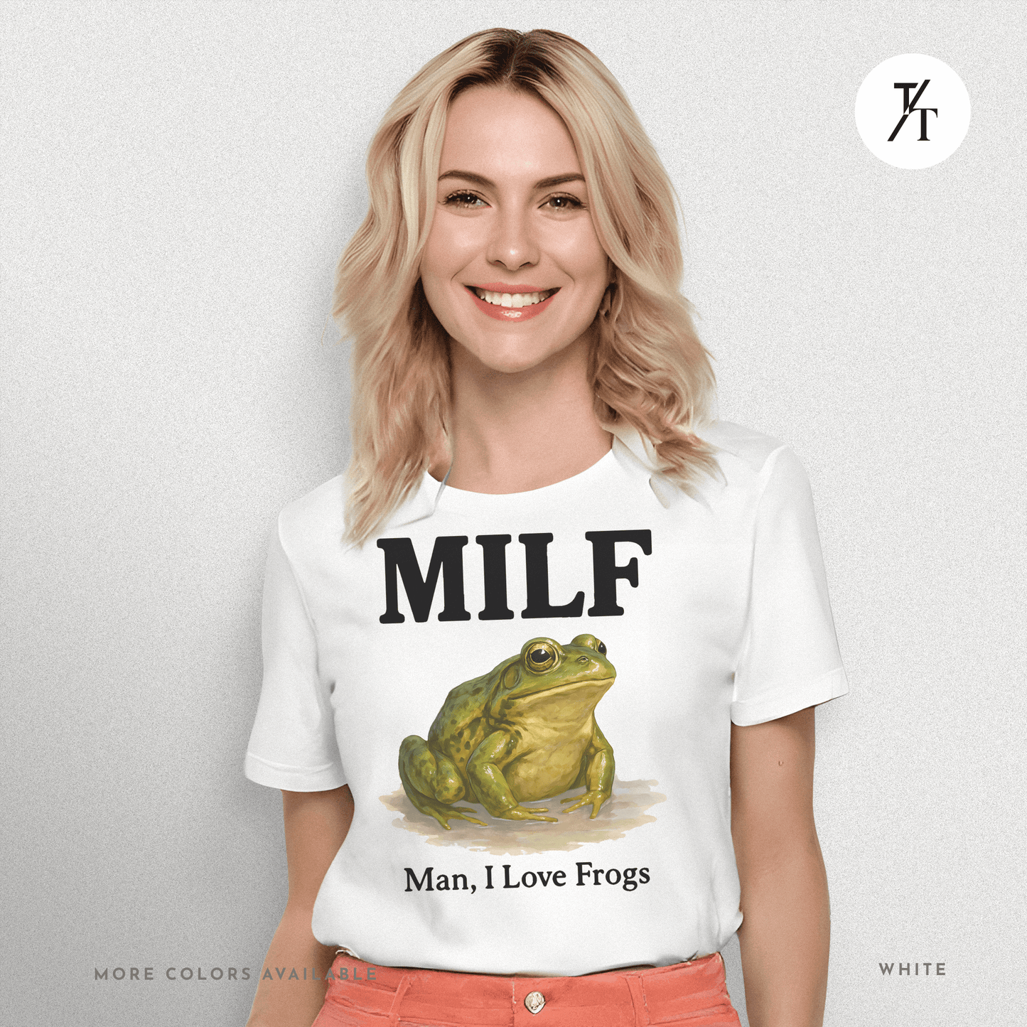 MILF – Man I Love Frogs T-Shirt | Funny Frog Graphic Tee