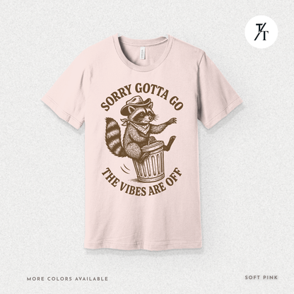 Raccoon Retreat: Cowboy Trash Panda, Retro Brown Cartoon- Graphic T-shirt