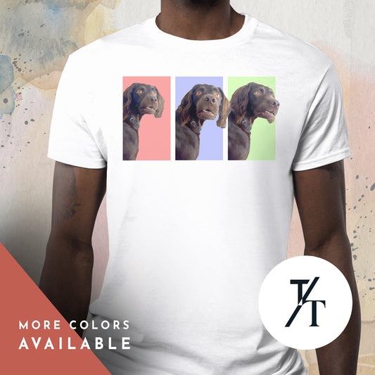 Confused Black Dog Meme Shirt Funny Meme T-Shirt Gift