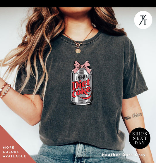 diet coke can shirt - Funny Meme Tee - Trendy Gift for Diet Coke Lovers - soda lover shirt - Unique Soda Can Apparel - Trendy/Timeless Studio