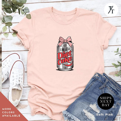 diet coke can shirt - Funny Meme Tee - Trendy Gift for Diet Coke Lovers - soda lover shirt - Unique Soda Can Apparel - Trendy/Timeless Studio