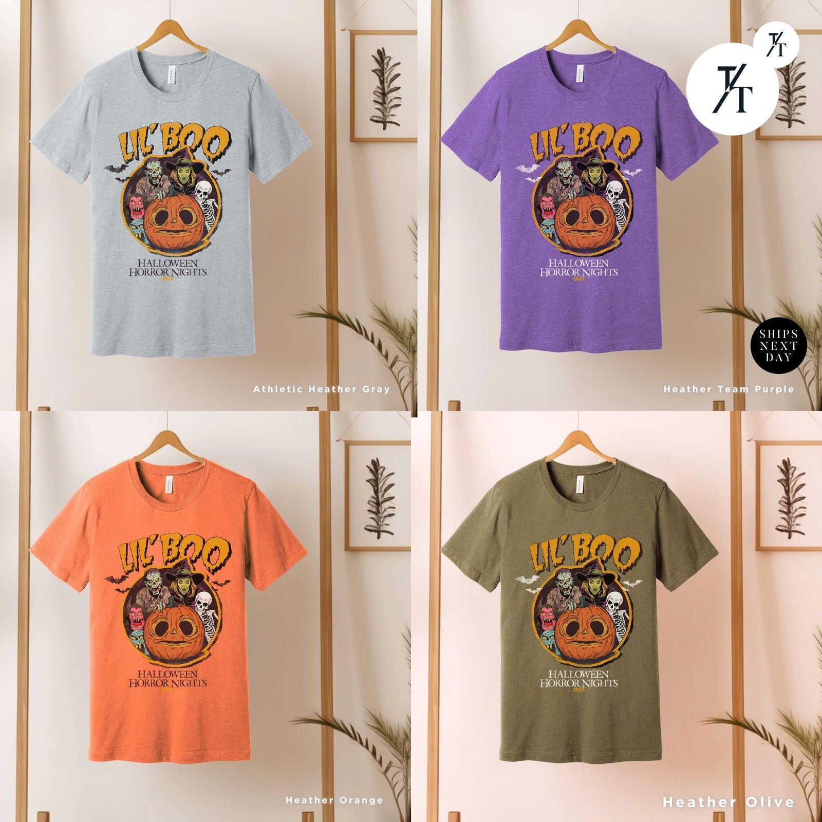 halloween horror nights lil boo shirt Universal Orlando Hhn 2024 Lil Boo tee Halloween Horror Nights Shirt 2024  Haunted House Hhn - Trendy/Timeless Studio