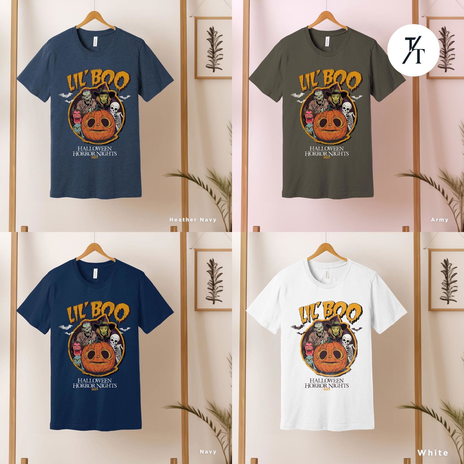 halloween horror nights lil boo shirt Universal Orlando Hhn 2024 Lil Boo tee Halloween Horror Nights Shirt 2024  Haunted House Hhn - Trendy/Timeless Studio