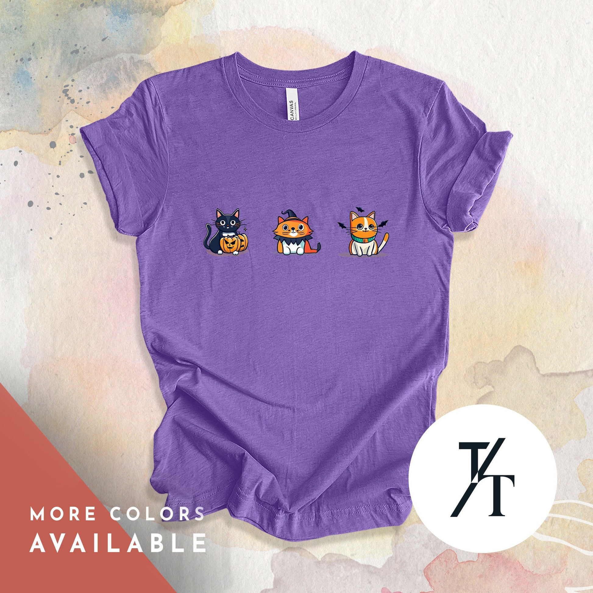 Halloween Cat Shirt, witchy cat shirt, Black Cat Shirt Gifts, Spooky Season tee, halloween costumes cute tshirt, Retro spooky