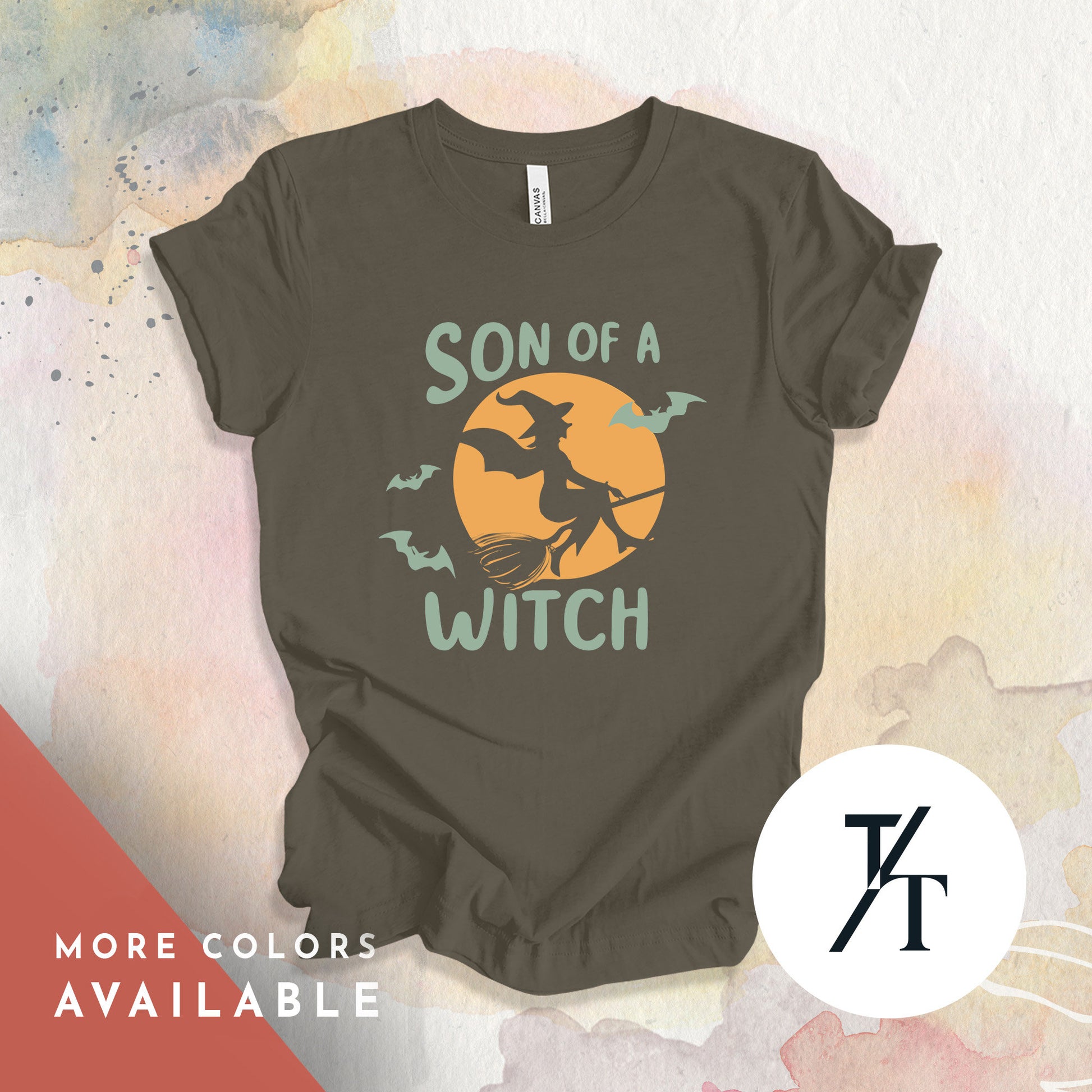Halloween Party Tee, Salem Witch Shirt, Son Of A Witch Shirt, Kids Halloween tee, Spooky Season Costumes