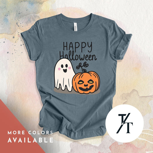 Cute Ghost Shirt, Halloween Ghost Tee, Spooky Season Shirt, Halloween Sweatshirt, Ghoul Sweatshirt, Cute Spooky Season tee