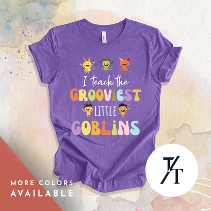 pumpkin patch teaching, Teacher Halloween tee, Fall Teacher Shirt, Kindergarten tee, Elementary tshirt, Spooky Teaching Shirt