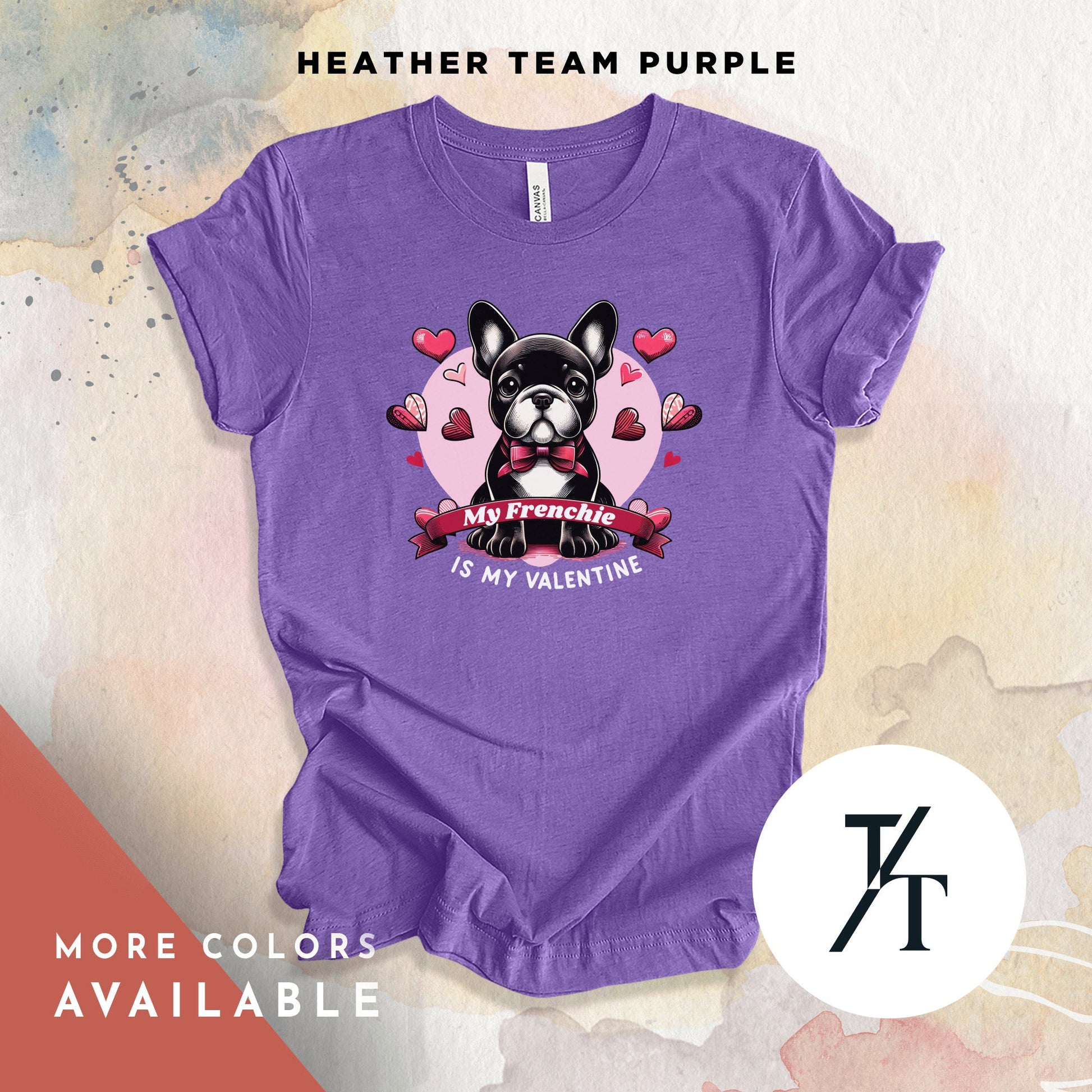 French Bulldog Valentine, ValentineS Day Shirt, French Bulldog Shirt, French Bulldog Mom, French Bulldog Lover, Dog Shirt