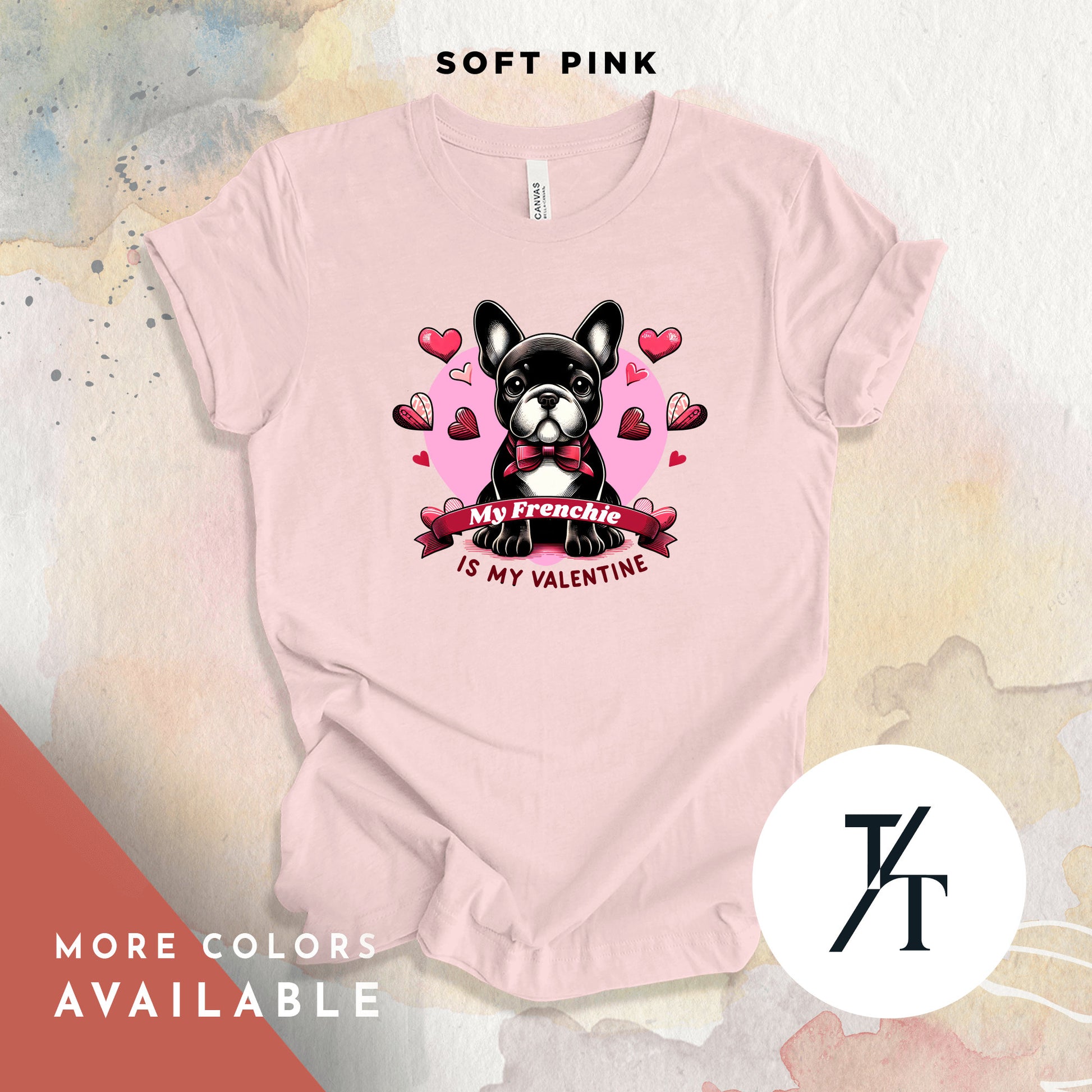 French Bulldog Valentine, ValentineS Day Shirt, French Bulldog Shirt, French Bulldog Mom, French Bulldog Lover, Dog Shirt