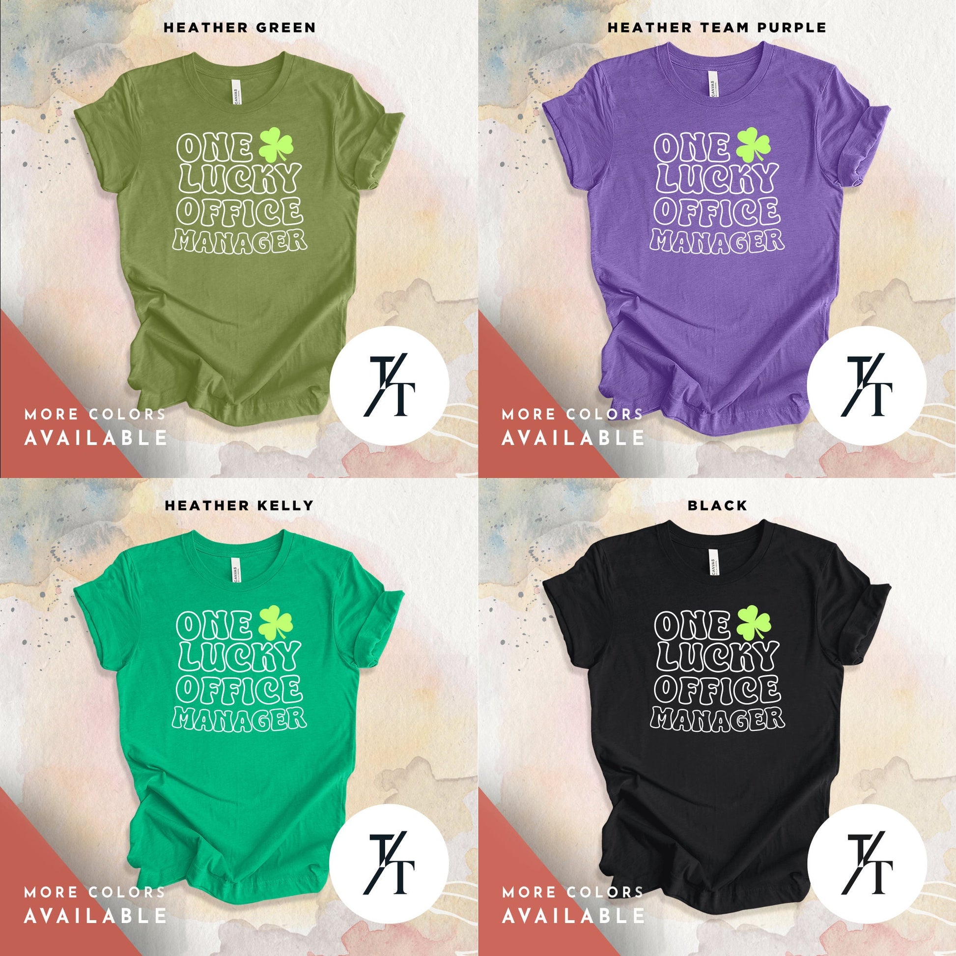 St Patricks Office Manager Shirt, St. Patrick&#39;S Day, St. Patrick&#39;, Office Manager Gift, St Paddys Day tee, Group Shirts, Gift For Manager