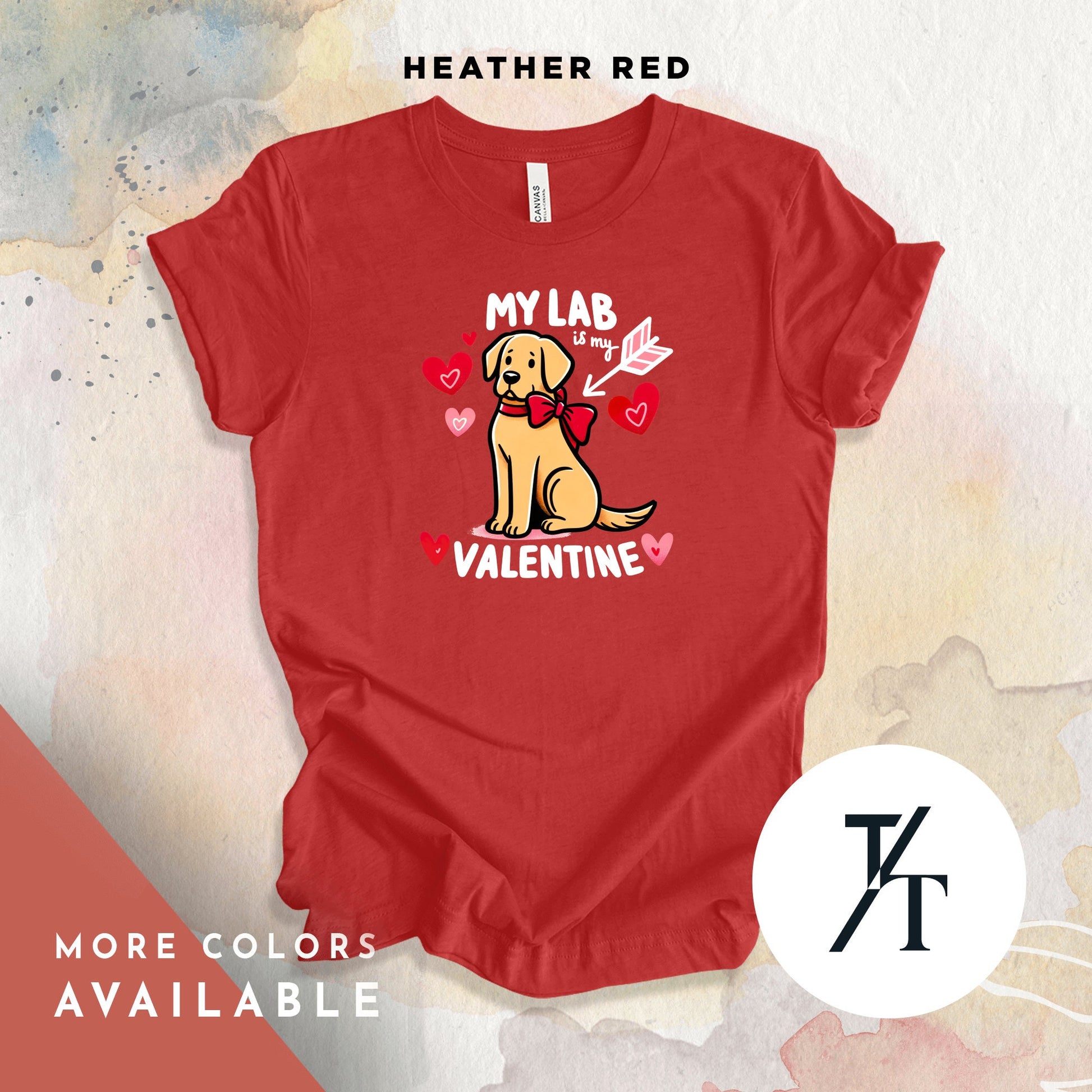 My lab is my Valentine, Labrador Retriever, Labrador Valentine, Yellow Lab Gifts, Labrador Mom, Dog Valentine Shirt, Dog Mom Valentines