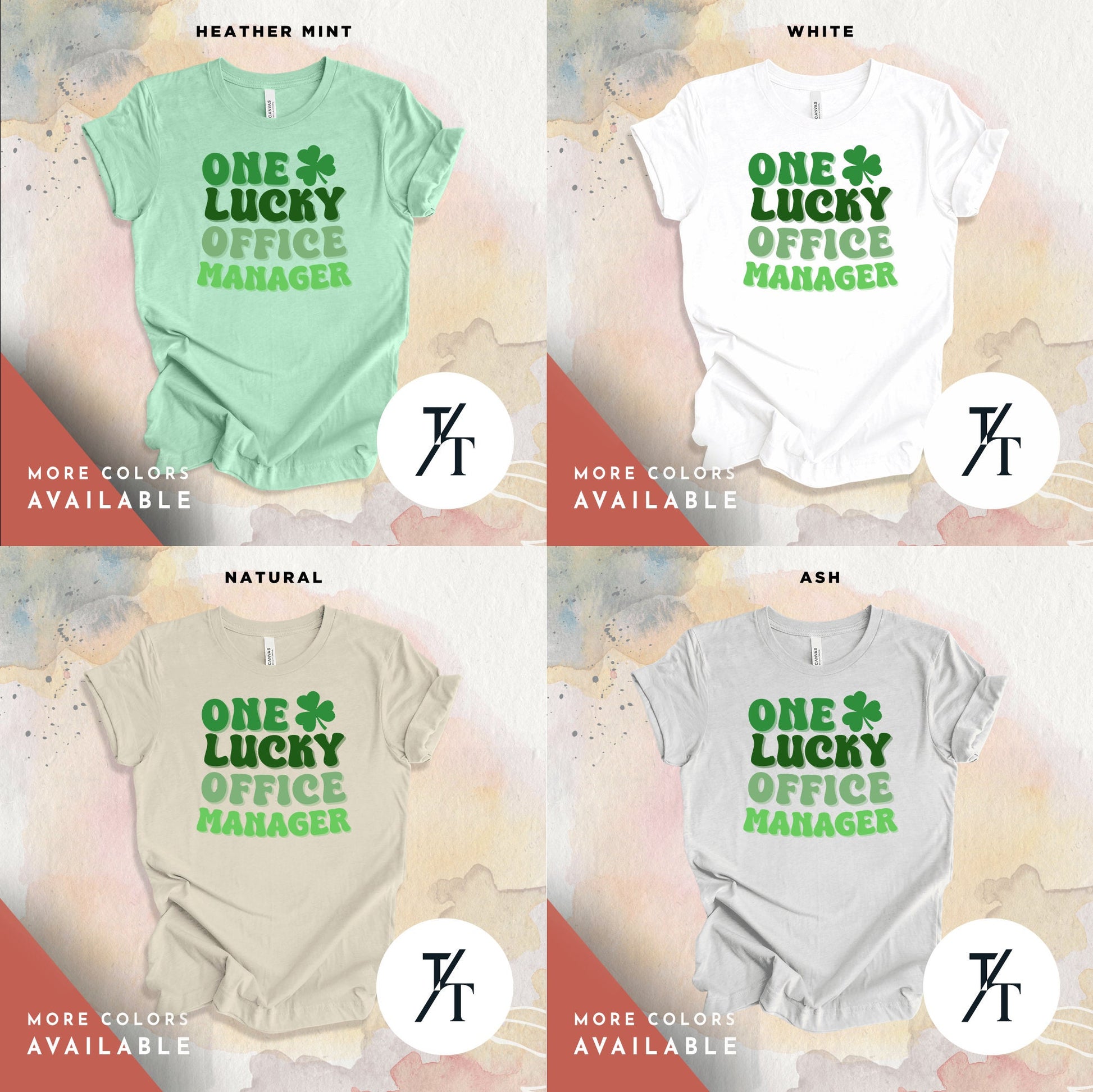 St Patricks Office Manager Shirt, St. Patrick&#39;S Day, St. Patrick&#39;, Office Manager Gift, St Paddys Day tee, Group Shirts, Gift For Manager