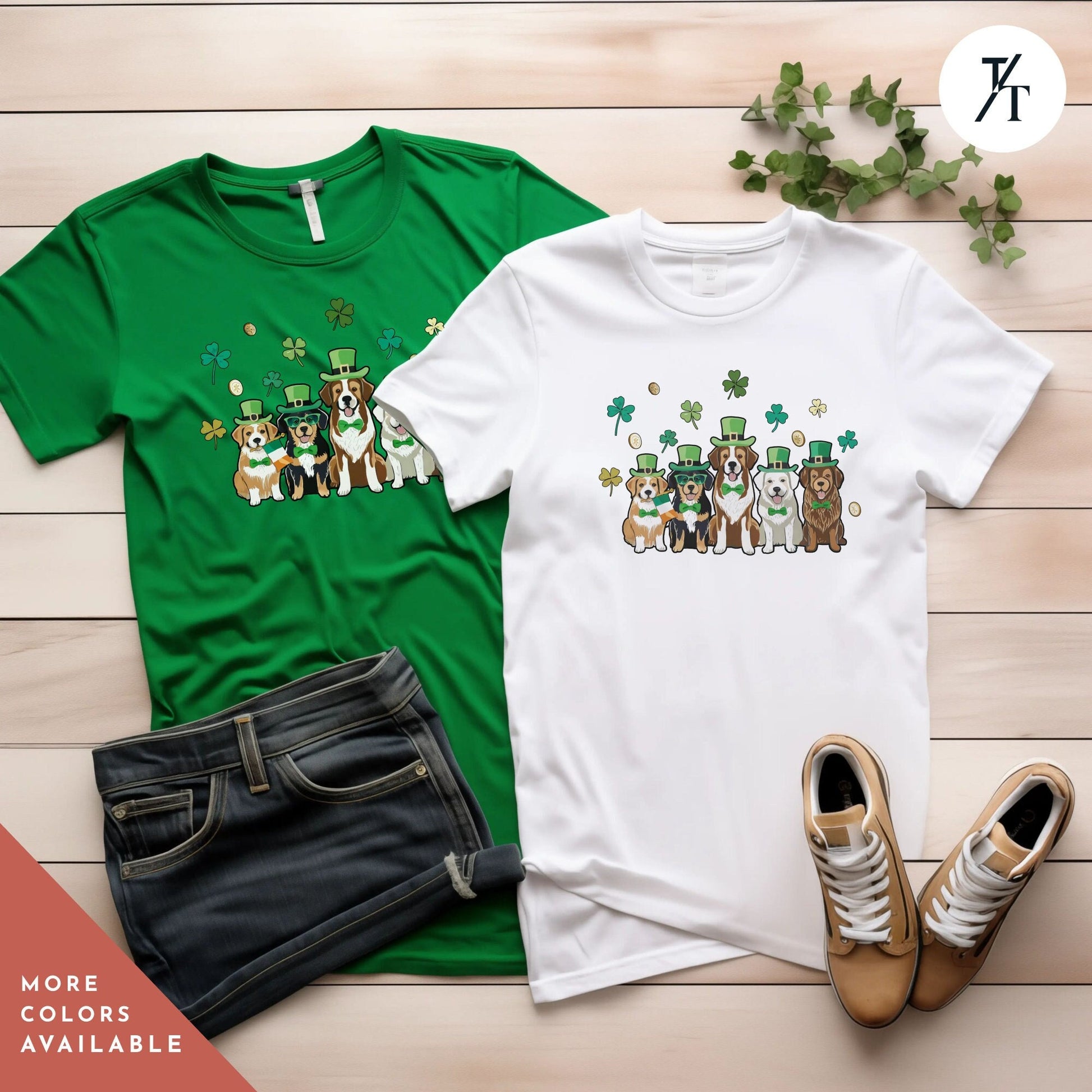st patricks day dog shirt, funny dog tee, lucky dog shirt, gift for dogs lovers, shamrock dogs shirts