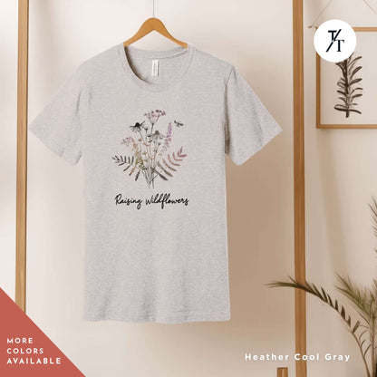 Bestseller Wildflower Shirt, Boho Flower Tee, Oversized, Vintage Floral Print, Perfect Gift for Her, Dried Wildflowers Midwest, Mothers Day