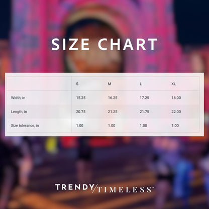 the size chart for a women&#39;s size chart