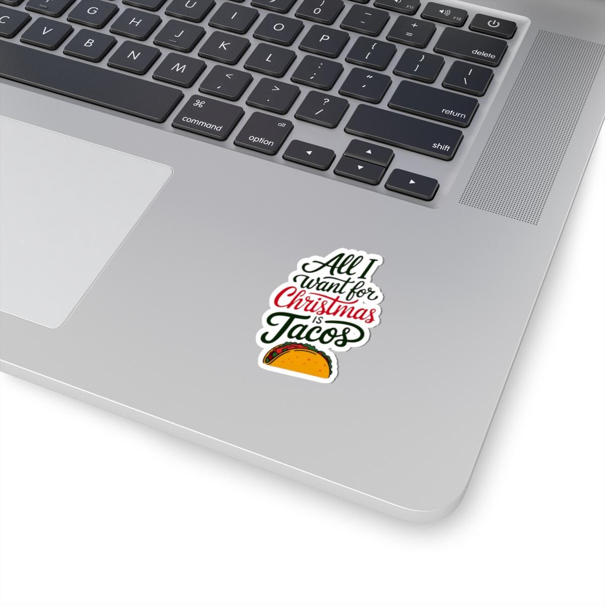 christmas taco sticker, Stocking Stuffer, Water Bottle Sticker, Taco Lover Gift, Food Stickers, Christmas Gift Idea, Tacos Stickers