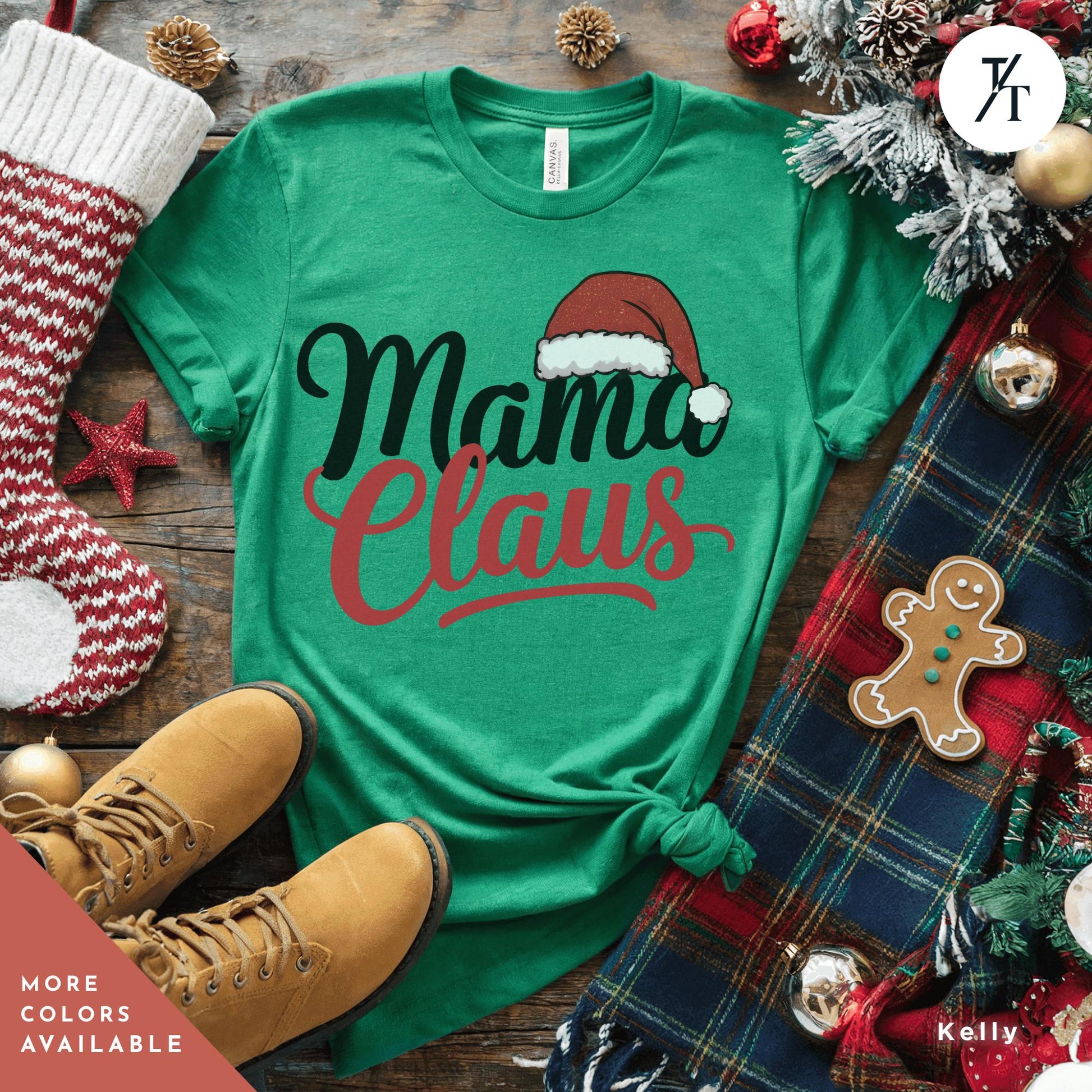 a t - shirt that says mama claus with a santa hat on it, Mama Claus Shirt, Retro Christmas Coquette Merry Mama Christmas Mama Shirt Social Club shirts, Pink Xmas, Funny Xmas Mom shirts, Holiday Mom