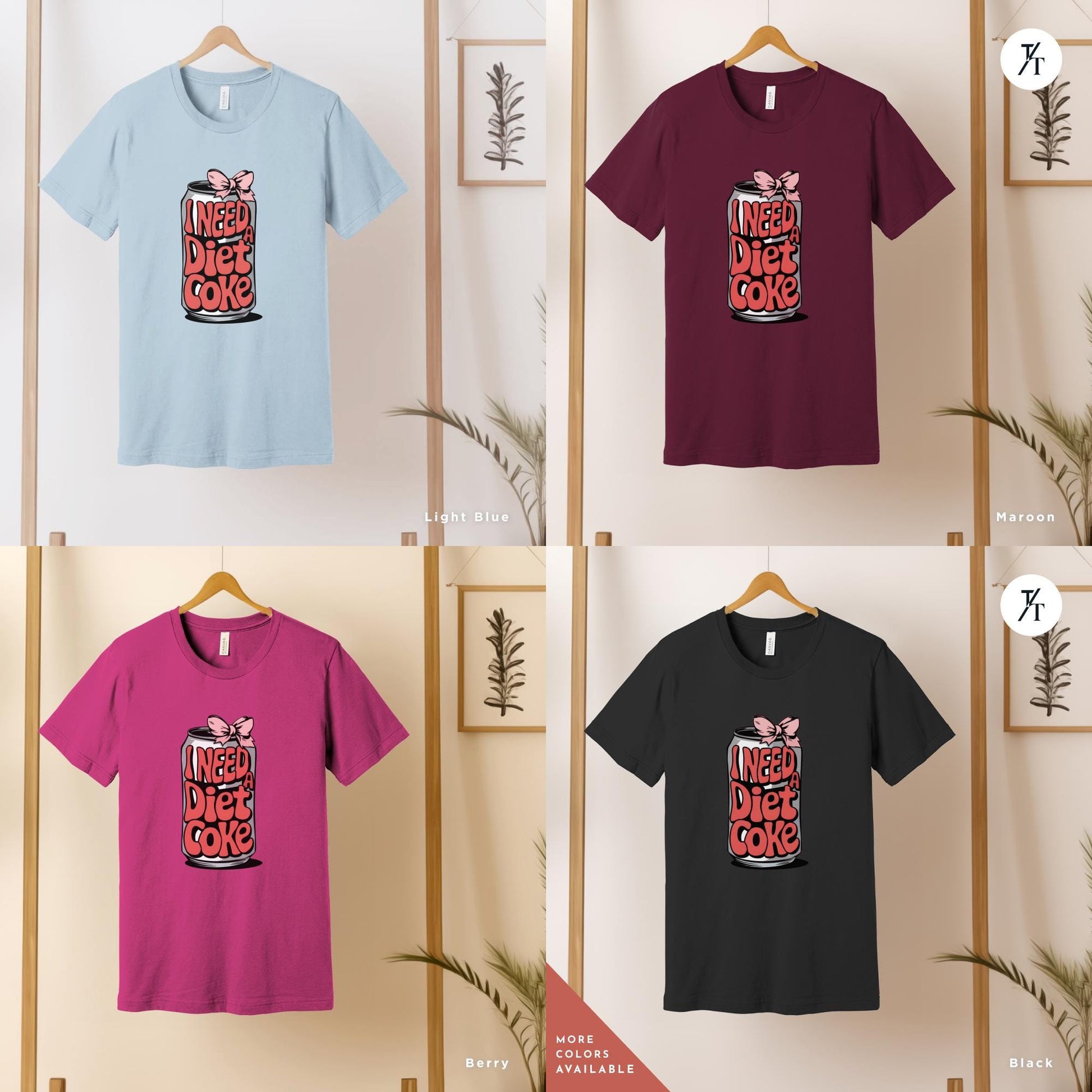 Diet Coke Shirt - Funny Meme Tee - Trendy Gift for Diet Coke Lovers - Unique Soda Can Apparel