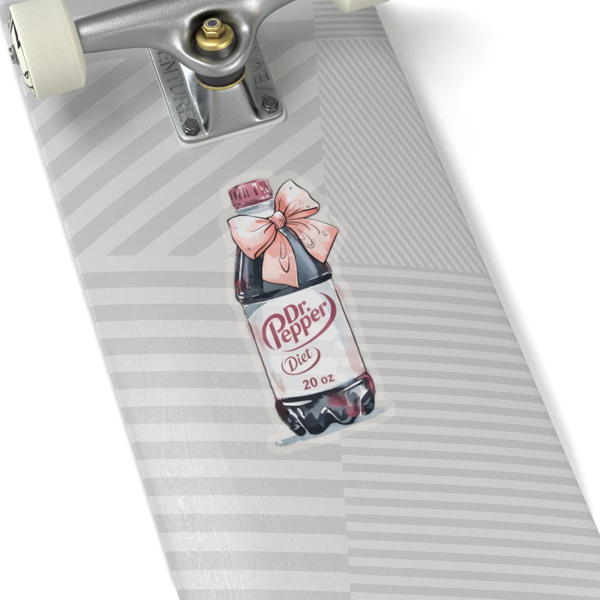 Diet Dr Pepper Sticker, Coquette Pink Bow Diet Dr Pepper Gift,  Laptop Stickers, Water Bottle Sticker, Waterproof Decal Hydroflask Stickers