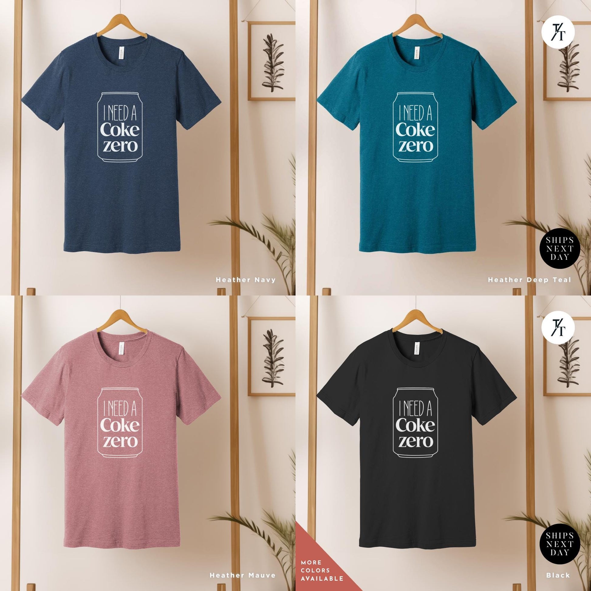 I need a coke zero shirt, Funny Coke Zero Lover Gift For Her, Soda Lovers Gifts, funny coca cola tee Neutral Trendy Minimalistic Viral Shirt