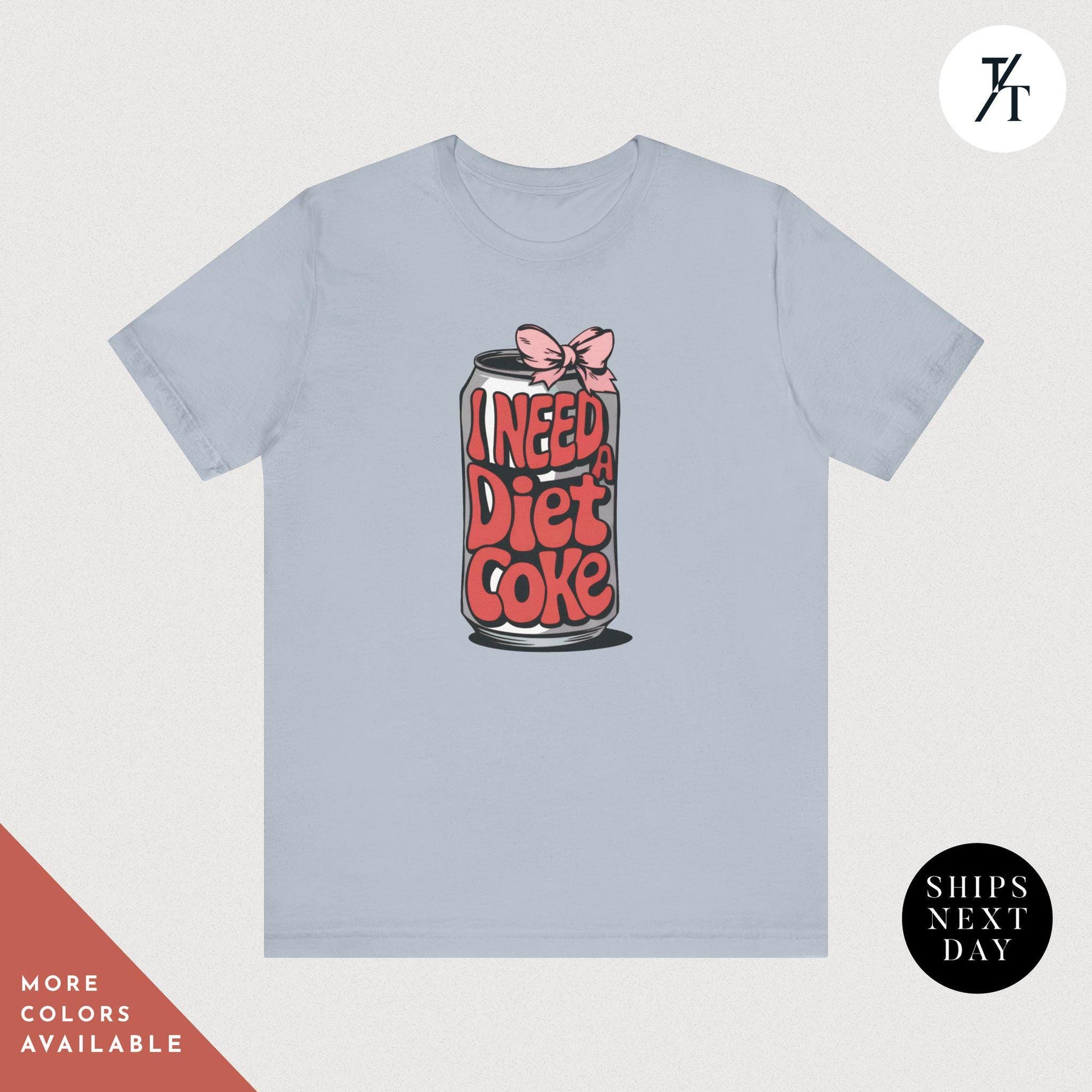 Diet Coke Shirt - Funny Meme Tee - Trendy Gift for Diet Coke Lovers - Unique Soda Can Apparel
