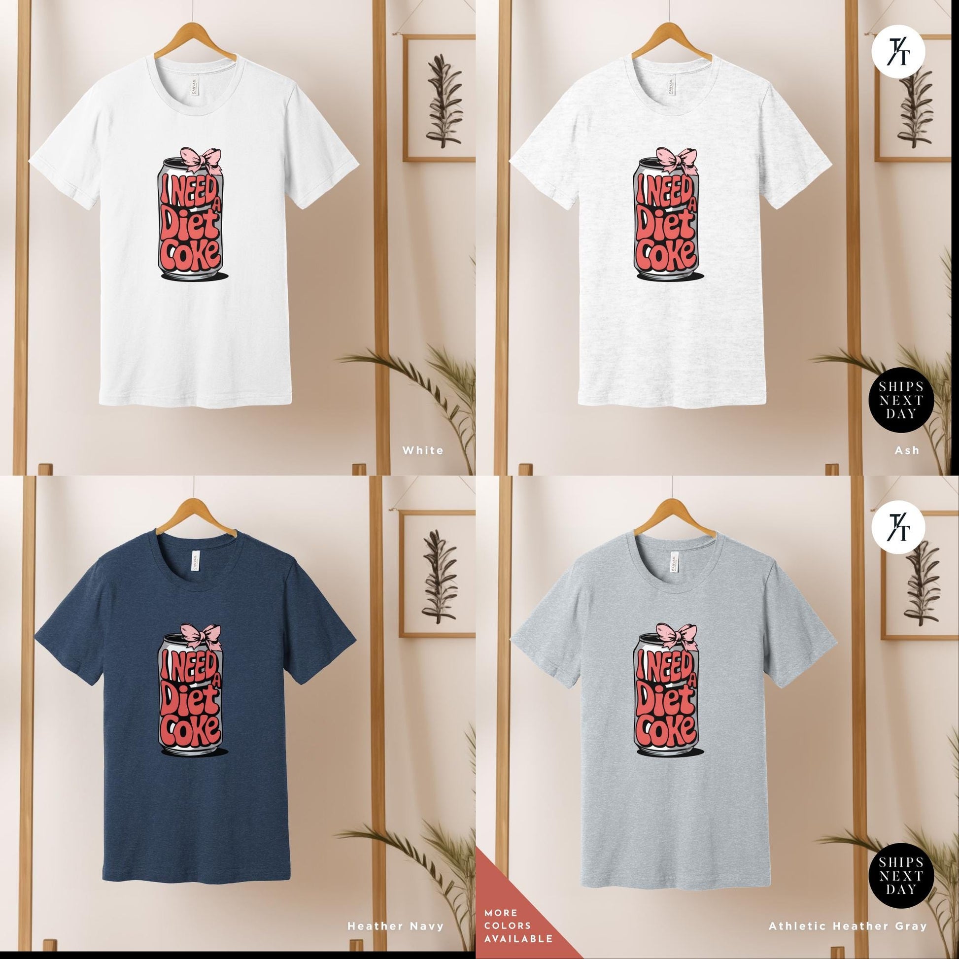 Diet Coke Shirt - Funny Meme Tee - Trendy Gift for Diet Coke Lovers - Unique Soda Can Apparel