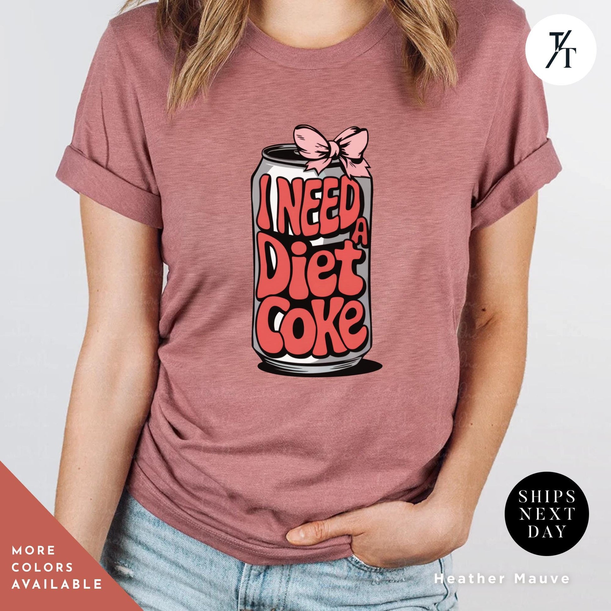 Diet Coke Shirt - Funny Meme Tee - Trendy Gift for Diet Coke Lovers - Unique Soda Can Apparel