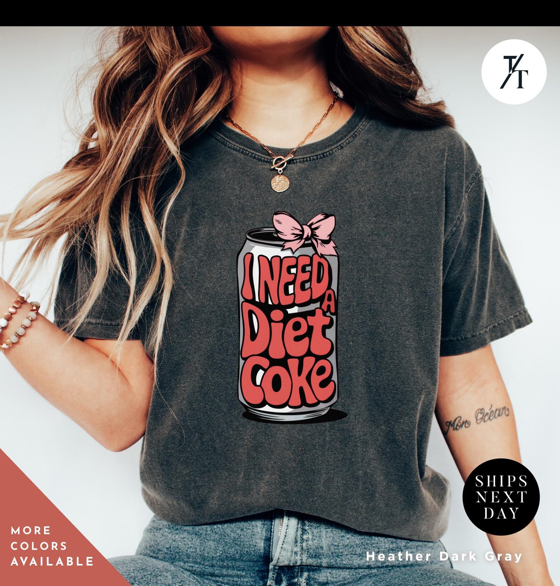 Diet Coke Shirt - Funny Meme Tee - Trendy Gift for Diet Coke Lovers - Unique Soda Can Apparel