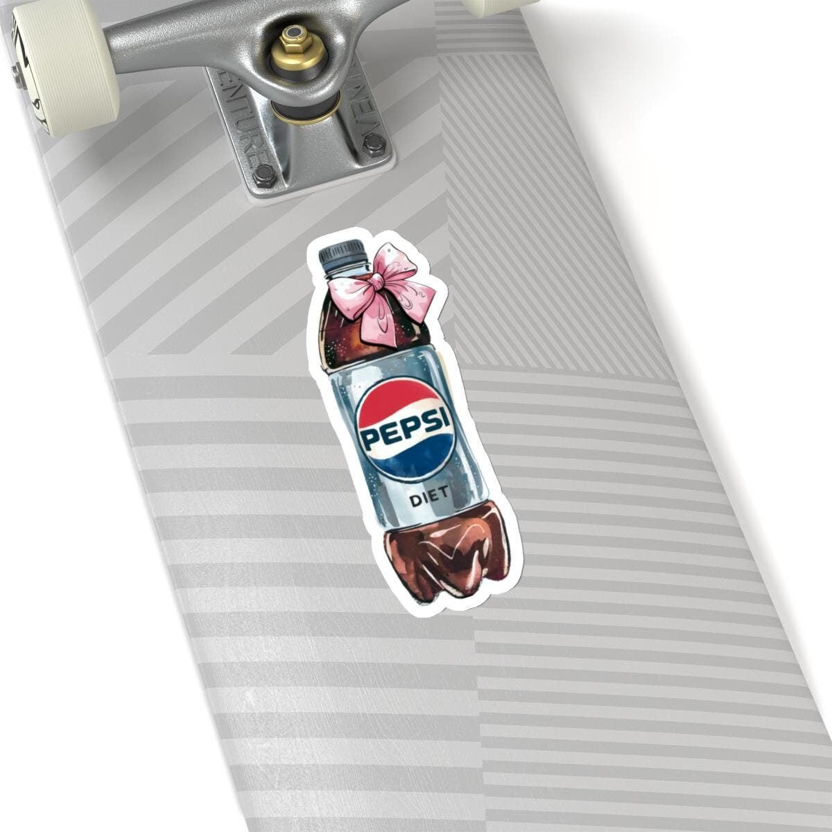 Diet Pepsi Sticker, Laptop Sticker, Diet Pepsi Addict, Diet Cola Waterproof Vinyl Stickers, Soda Can Drink Decal, Trendy Hydroflask Decal