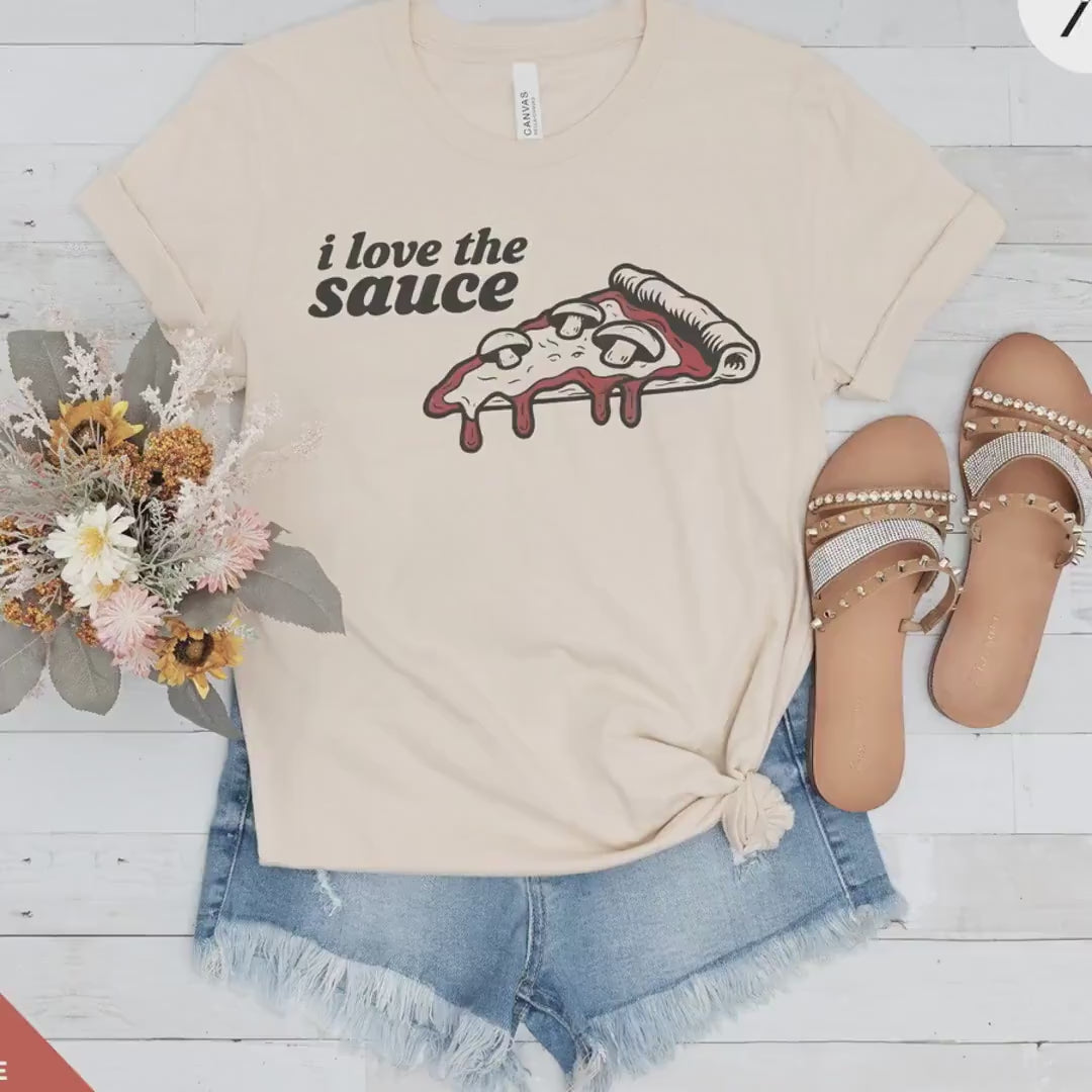 Pizza Lover Gift, Funny Pizza Tee for Father's Day, Retro Graphic T-Shirt, Theme Birthday Party Shirt