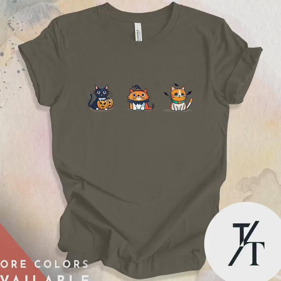 Halloween Cat Shirt, witchy cat shirt, Black Cat Shirt Gifts, Spooky Season tee, halloween costumes cute tshirt, Retro spooky
