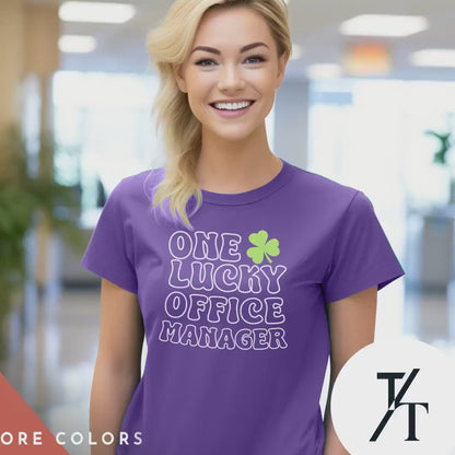 St Patricks Day Shirt for Work, Funny Office Manager Gift, St Paddys Day Tee, Group Shirts, Teacher Teams Shirt