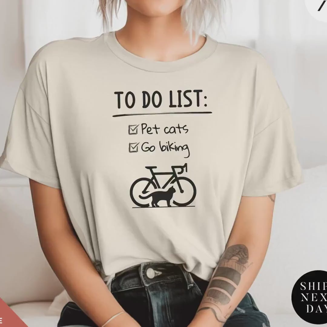 Funny Bicycle Shirt. Bicycle Gift. Bike Lover Shirt. Cyclist Gift. Mountain Biker tee. Cycling tee. Unisex cyclist tShirt